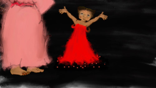 2022 UCLA Film - Red Dress, No Straps