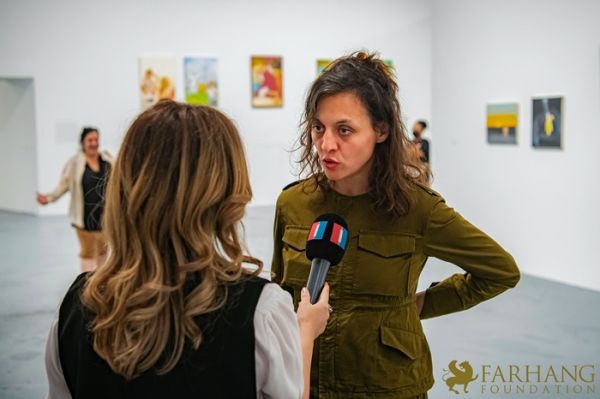 Tala Madani Exhibition Opening 092