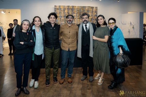 040 ART IRAN Falling Into Language Opening Celebration