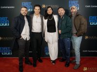 060 ART IRAN Falling Into Language Opening Celebration