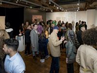 063 ART IRAN Falling Into Language Opening Celebration