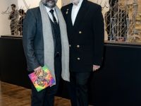 065 ART IRAN Falling Into Language Opening Celebration