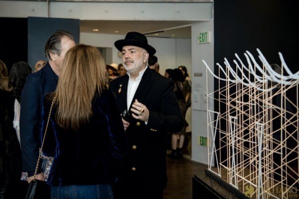 082 ART IRAN Falling Into Language Opening Celebration