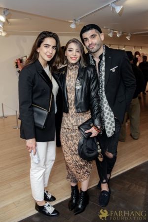 120 ART IRAN Falling Into Language Opening Celebration