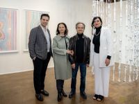 143 ART IRAN Falling Into Language Opening Celebration