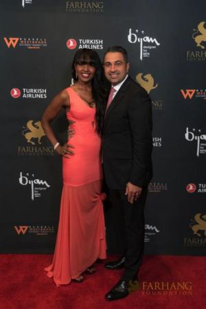 On The Red Carpet   Farhang Gala 103