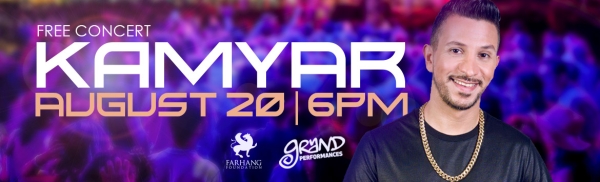 Kamyar - Free Concert - Grand Performances